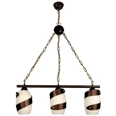 PDA 123-3 WH ΚΡΕΜΑΣΤΟ 3/Φ ΛΕΥΚΟ ΣΚΟΥΡΙΑ ΡΑΓΑ 3ΧΕ27