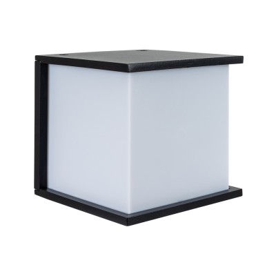 WLC 1843 BK ΑΠΛIKA ΚΥΒΟΣ ΜΑΥΡΟ ΠΟΛΥΚ/ΤΟ 1ΧΕ27