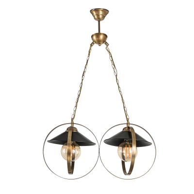 PDT 2062-2  ΚΡΕΜ. 2/Φ ΔΥΟ ΜΕΤΑΛΛΙΚΟΙ ΚΥΚΛΟΙ ΣΥΝΔΥΑΣΜΟΣ ΜΕ ΚΑΜΠΑΝΑ Ε 27