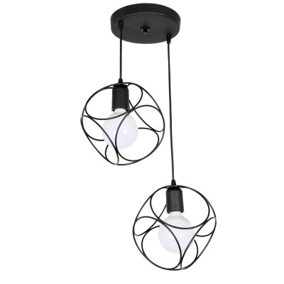 PDT 1247-2 BK 2/Φ ΜΕ ΚΡΕΜΑΣΤΟΥΣ ΜΑΥΡΟΥΣ ΚΥΚΛΟΥΣ 2ΧΕ27