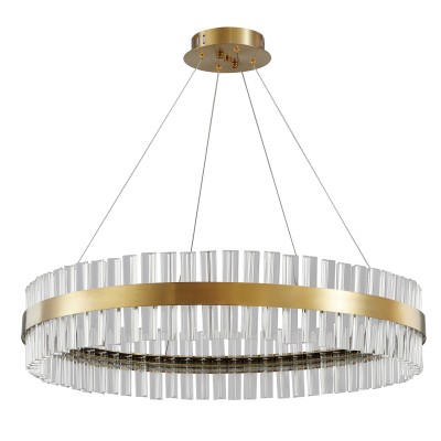 PDC 707-80 LED ΣΤΡΟΓΓΥΛΟ Φ80 ΜΕ ΚΡΥΣΤΑΛΛΑ