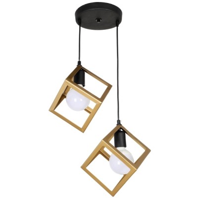 PDT 1249-2 ΑΒ ΡΟΖΕΤΑ ΠΛΑΣΤΙΚΗ 2/Φ ΜΕ ΚΡΕΜΑΣΤΟΥΣ ΟΞΥΝΤΕ ΚΥΒΟΥΣ 2ΧΕ27