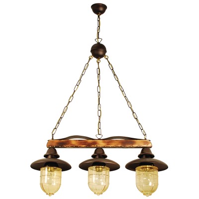 PDA 113-3 YL ΚΡΕΜ 3/Φ ΡΑΓΑ ΞΥΛΟ-ΣΚΟΥΡΙΑ 3ΧΕ27