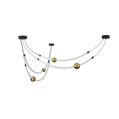 CCC 705-2 LED 4 ΣΩΛΗΝΕΣ ΜΕ ΧΡΥΣΗ ΔΙΑΚΟΣΜΗΤΙΚΗ ΜΠΑΛΑ