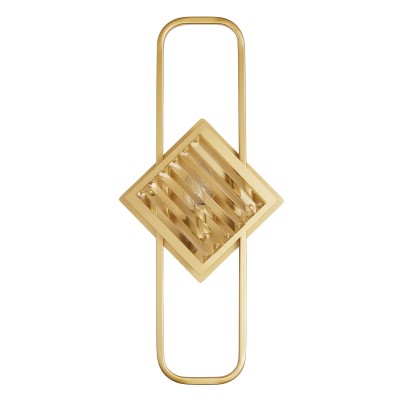 WLC 2473 ΑΠΛΙΚΑ ΧΡΥΣΗ ΠΑΡΑΛ/ΜΗ ΜΕ ΤΕΤΡΑΓΩΝΟ ΠΛΑΙΣΙΟ ΚΡΥΣΤΑΛΛΟ 2ΧΕ14