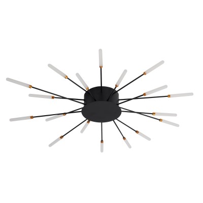 CCC 709-18  LED ΟΡΟΦΗΣ ΜΑΥΡΟ ΑΚΤΙΝΕΣ