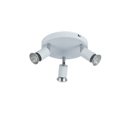 CCC 5215-3 WH 3/Φ ΟΡΟΦΗΣ ΣΠΟΤ ΛΕΥΚΟ 3ΧGU10