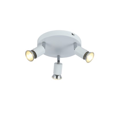 CCC 5215-3 WH 3/Φ ΟΡΟΦΗΣ ΣΠΟΤ ΛΕΥΚΟ 3ΧGU10