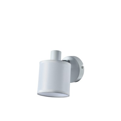 WLC 5216-1 WH ΣΠΟΤ ΛΕΥΚΟ ΜΕ ΛΕΥΚΟ ΥΦΑΣΜΑΤΙΝΟ ΚΑΠΕΛΟ 1ΧΕ14