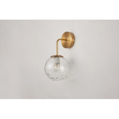 WLC 2476 ΑΠΛΙΚΑ ΜΠΡΑΤΣΟ ΓΩΝΙΑ -ΓΥΑΛΙ ΣΦΥΡΙΛΑΤΟ 1XE27