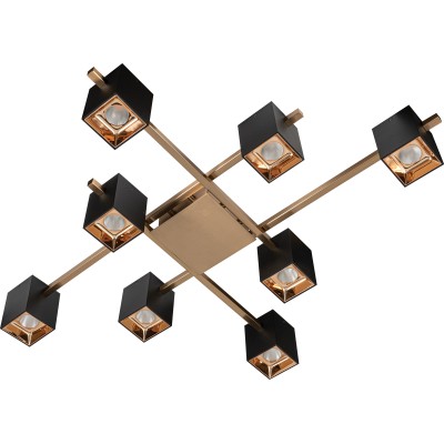 CCC 697-8 BΚ+GD  ΟΡΟΦΗΣ LED ΡΑΒΔΟΙ ΜΕ 8 ΣΠΟΤ