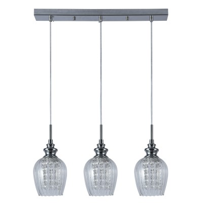 PDC 1254-3  ΡΑΓΑ 3/Φ ΝΙΚΕΛ ΜΕ ΚΡΥΣΤΑΛΛΑ ΓΥΑΛΙ ΔΙΑΦΑΝΟ 3XE14