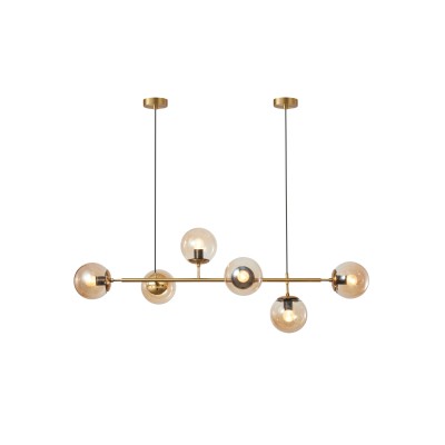 PDC 2048-6 ΡΑΓΑ 6 ΓΥΑΛΙΑ ΓΛΟΜΠΟΥΣ ΜΕΛΙ 6XE27