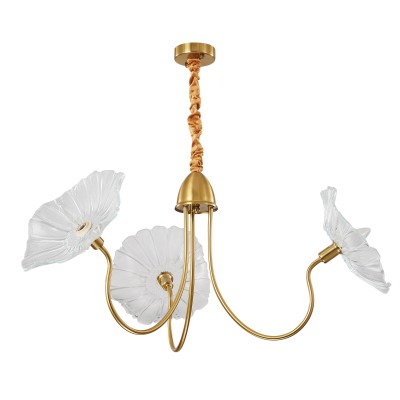 PDC 2046-3  ΠΟΛΥΦΩΤΟ ΧΡΥΣΟ VINTAGE ΜΕ ΛΕΥΚΟ ΓΥΑΛΙ ΛΟΥΛΟΥΔΙ 3ΧΕ14