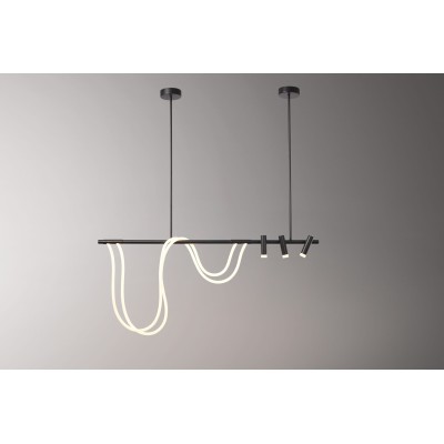 PDC 704 BK  ΡΑΓΑ LED ΜΕ 3 ΣΠΟΤ & ΑΝΙΣΟΠΕΔΗ ΤΑΙΝΙΑ