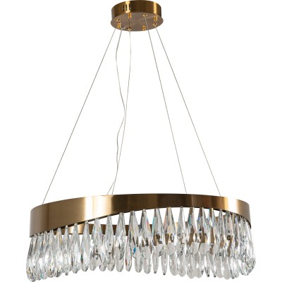 PDC 708-60 ΚΡΕΜΑΣΤΟ LED ΣΑΝ ΚΥΜΑ ΜΕ ΚΡΥΣΤΑΛΛΑ