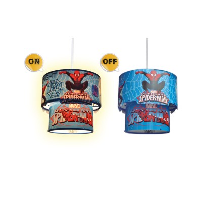 PDT 4352 SM ΚΡΕΜ. 1/Φ ΔΙΠΛΟ ΠΑΙΔΙΚΟ SPIDERMAN 1ΧΕ27