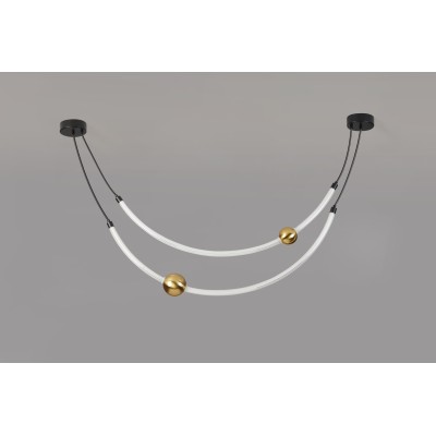 CCC 705-1 ΟΡΟΦΗΣ LED 2 ΗΜΙΚΥΚΛΙΟΙ ΣΩΛΗΝΕΣ