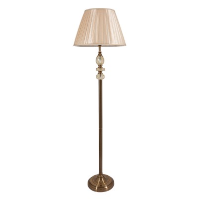 FLC 8026 AB ΔΑΠΕΔΟΥ ΚΛΑΣΣΙΚΟ ΜΕ ΚΡΥΣΤΑΛΛΟ & ΠΛΙΣΕ ΚΑΠΕΛΟ 1ΧΕ27