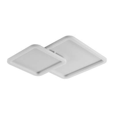 CCC 714-2 ΠΛΑΦΟΝΙΕΡΑ LED ΛΕΥΚΗ ΔΙΠΛΗ ΤΕΤΡΑΓΩΝΗ