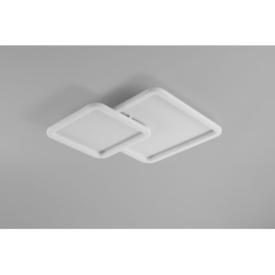 CCC 714-2 ΠΛΑΦΟΝΙΕΡΑ LED ΛΕΥΚΗ ΔΙΠΛΗ ΤΕΤΡΑΓΩΝΗ