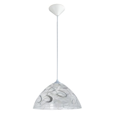 PDA 1150-34 GY  ΚΑΛ. ΓΥΑΛΙ ΔΙΑΦΑΝΟ ΜΕ ΓΚΡΙ ΝΕΡΑ 1xΕ-27