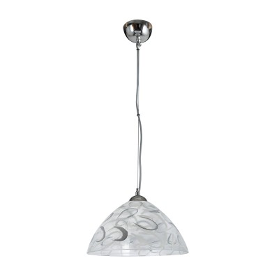 PDA 1150-34 GY ΑΛΥΣ/ΣΥΡΜ ΓΥΑΛΙ ΔΙΑΦΑΝΟ ΜΕ ΑΣΗΜΙ ΝΕΡΑ 1xΕ-27