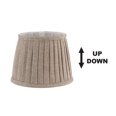 SPI 20 BG-L ΚΑΠΕΛΟ ΛΙΝΟ ΜΠΕΖ ΣΚΟΥΡΟ Ε14-E27 (15-20d-15h) UP/DOWN