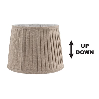 SPI 30 BG-L ΚΑΠΕΛΟ ΛΙΝΟ ΜΠΕΖ ΣΚΟΥΡΟ E27-E14 (24-30d-22h) UP/DOWN