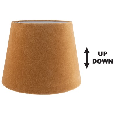 SPI 40 CA-VL ΚΑΠΕΛΟ ΒΕΛΟΥΔΟ CARAMEL Ε27-Ε14 (29-40d-30h) UP/DOWN