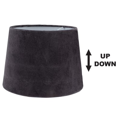 SPI 30 EGY-VL ΚΑΠΕΛΟ ΒΕΛΟΥΔΟ ΓΚΡΙ ΕΛΕΦΑΝΤΙ Ε27-Ε14 (24-30d-22h) UP/DOWN