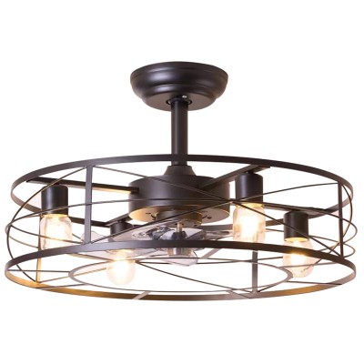 CFC 9508 ΠΛΑΦΟΝΙΕΡΑ ΑΝΕΜΙΣΤΗΡΑΣ ΜΕΤΑΛΛΙΚΟ ΜΑΥΡΟ 4XE-27 O ΑΝΕΜΙΣΤΗΡΑΣ 30W