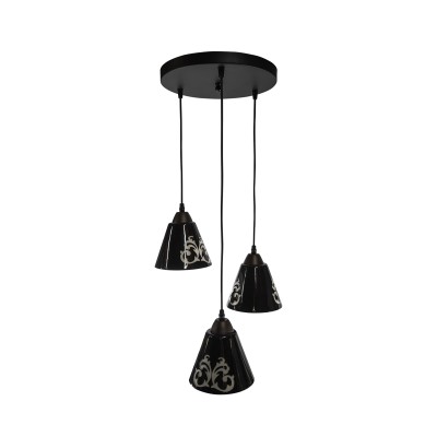 PDA 2038-3 ΡΟΖΕΤΑ 3/Φ ΜΕ ΓΥΑΛΙ ΛΑΧΟΥΡΙ ΤΡΙΑ ΧΡΩΜΑΤΑ 3ΧΕ14