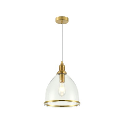 PDC 1491 AB 1/Φ ΔΙΑΦΑΝΗ ΓΥΑΛΙΝΗ ΚΑΜΠΑΝΑ ΜΕ ΜΠΟΡΝΤΟΥΡΑ ΟΞΥΝΤΕ 1ΧΕ27