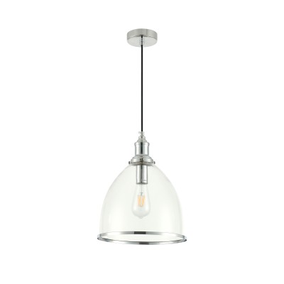 PDC 1491 CR 1/Φ ΔΙΑΦΑΝΗ ΓΥΑΛΙΝΗ ΚΑΜΠΑΝΑ ΜΕ ΜΠΟΡΝΤΟΥΡΑ ΑΣΗΜΙ 1ΧΕ27