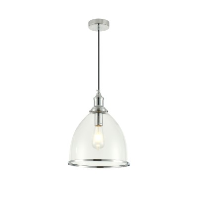 PDC 1491 CR 1/Φ ΔΙΑΦΑΝΗ ΓΥΑΛΙΝΗ ΚΑΜΠΑΝΑ ΜΕ ΜΠΟΡΝΤΟΥΡΑ ΑΣΗΜΙ 1ΧΕ27