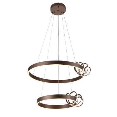 PDC 650-2 BW LED ΚΡΕΜΑΣΤΟ ΔΥΟ ΚΥΚΛΟΙ ΚΑΦΕ ΜΕ ΕΛΑΤΗΡΙΟ 62W 3000K