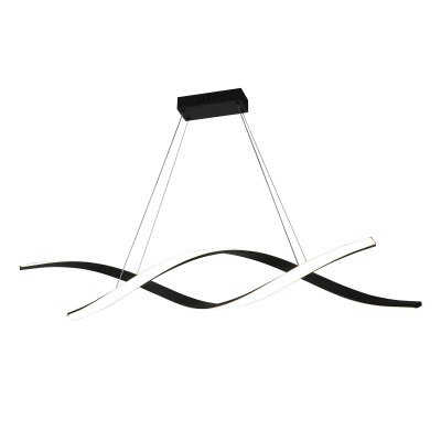 PDC 669 BK LED ΚΡΕΜΑΣΤΟ ΜΑΥΡΟ ΣΧΕΔΙΟ DNA 80W 3000K