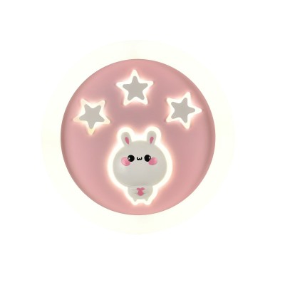 CCC 4311 ΠΛΑΦΟΝΙΕΡΑ ΠΑΙΔΙΚΗ ΡΟΖ ΚΟΥΝΕΛΑΚΙ LED CCT