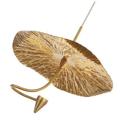 PDC 1290-18 ΠΟΛΥΕΛΑΙΟΣ LED ME ΦΥΛΛΑ ΝΟΥΦΑΡΑ ΧΡΥΣΑ