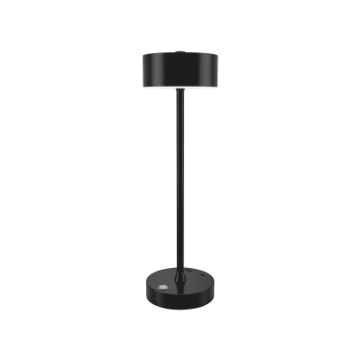 it-Lighting Crater Rechargeable LED 2W 3CCT Touch Table Lamp Black D:38cmx11cm (80100110)