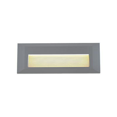 it-Lighting Mono LED 3W 3CCT Outdoor Wall Lamp Grey D:22cmx2.8cm (80201730)