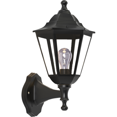 it-Lighting Redfish 1xE27 Outdoor Wall Lamp Black D:36cmx23.5cm (80202614)