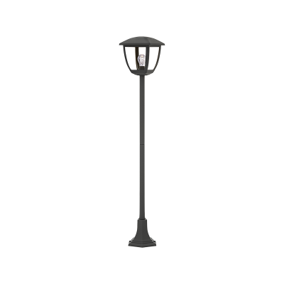 it-Lighting Avalanche 1xE27 Outdoor Pole Light Black D:120cmx18.5cm (80500114)