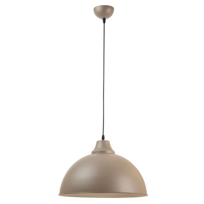 Φωτιστικό μονόφωτο αλουμίνιο sand Ε27 Φ42