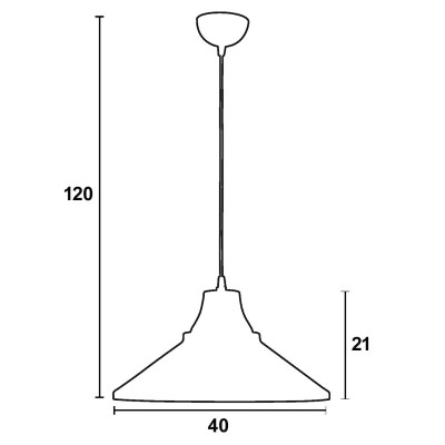 Φωτιστικό μονόφωτο αλουμίνιο sapphire/πατίνα χρυσή Ε27 Φ40