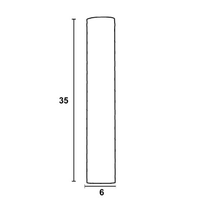Φωτιστικό μονόφωτο οροφής αλουμίνιο στρογγυλό λευκο GU10 Φ6