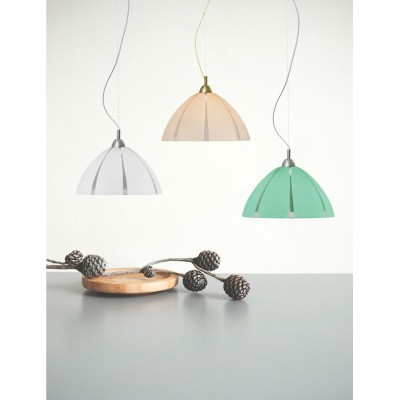 Φωτιστικό μονόφωτο γυαλί λευκό Ε27 Φ36