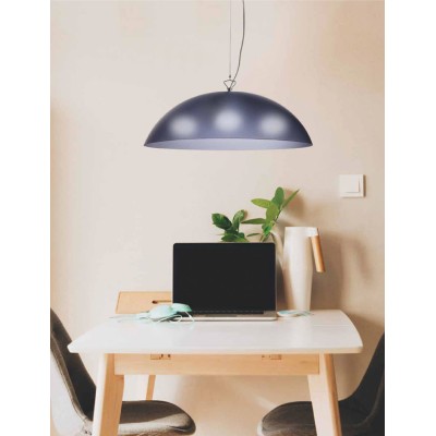 Φωτιστικό μονόφωτο Plexiglass φιμέ σατινέ 3χΕ27 Φ47