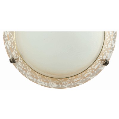 Απλίκα Γυαλί μελί 1xE27 Φ30